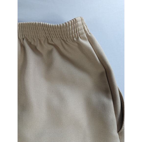 Alfred Dunner Pull On Pants 10P Petite Beige Straight Leg Dress Polyester - Picture 9 of 11
